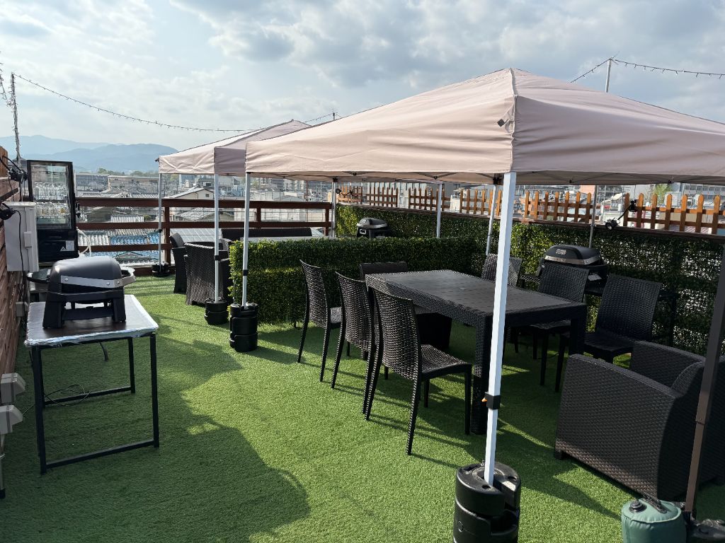 京大BOX店 - 屋上BBQテラス